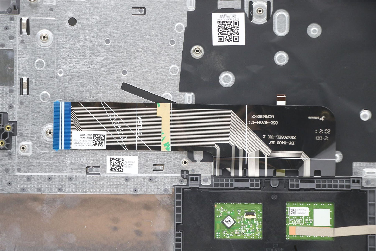 Lenovo IdeaPad 3-14ALC6 Palmrest Touchpad Cover Keyboard Spanish Grey 5CB1B97815
