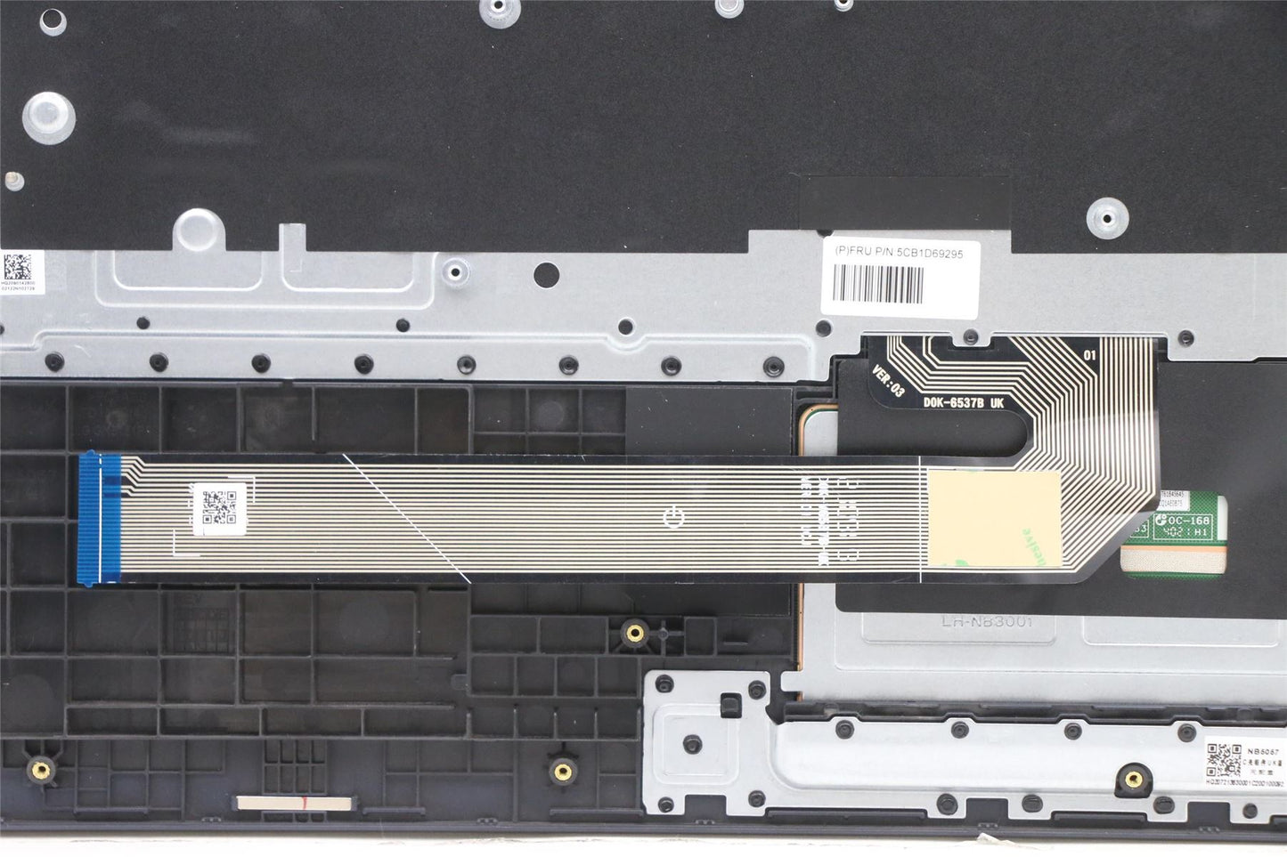 Lenovo IdeaPad 3 15IJL6 Palmrest Cover Touchpad Keyboard Belgian 5CB1D69295