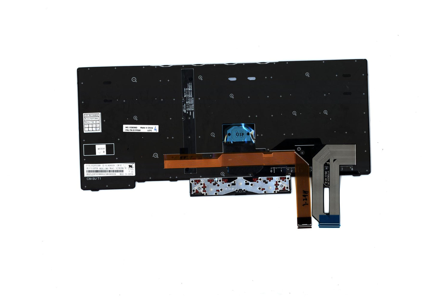 Lenovo NB_KYB FRU COMO FL,SRX,KBBL,BK,NRD 01YP559