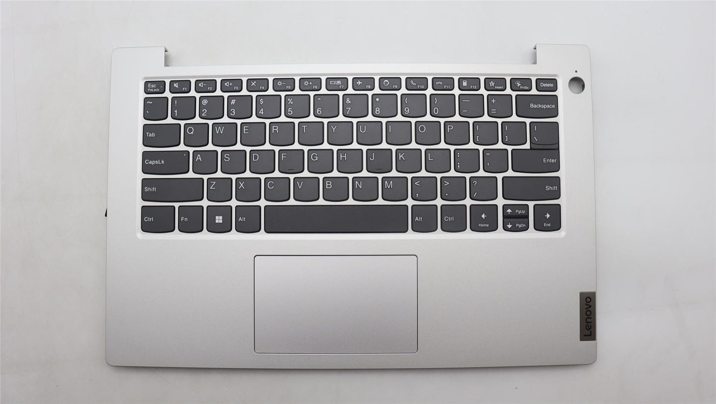 Lenovo S14 G2 ITL Palmrest Touchpad Cover Keyboard US Silver 5CB1K07964