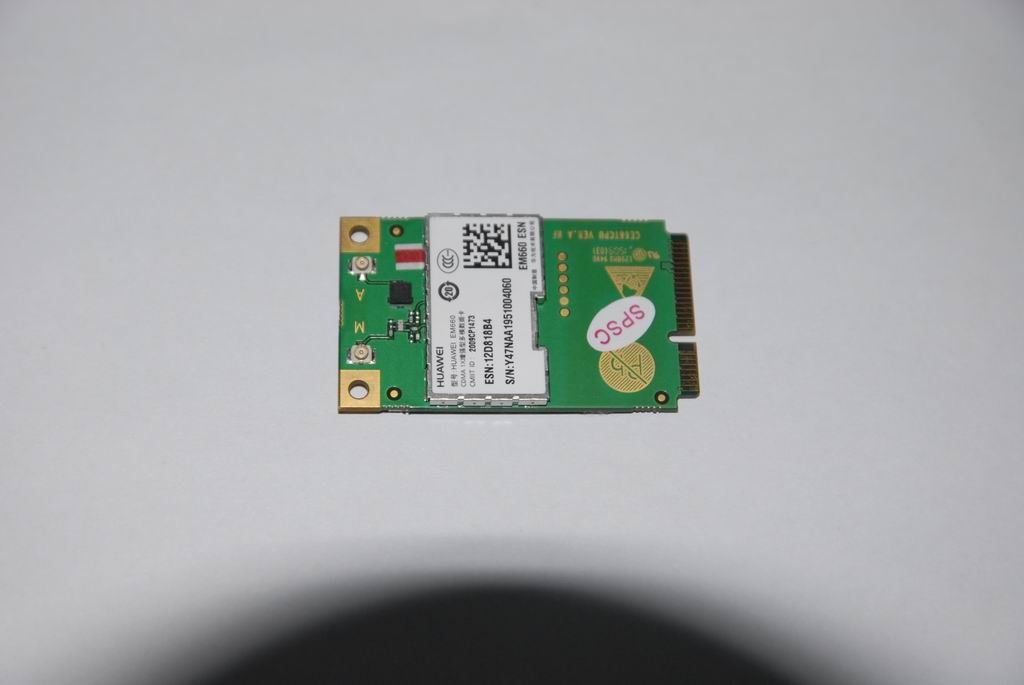 Lenovo Huawei EM660 EV-DO MiniPCIE card WWAN PCIe PCI Board 11010853