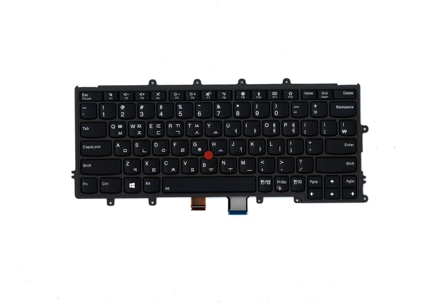 Lenovo ThinkPad X270 A275 Keyboard Korean Black 01EP093