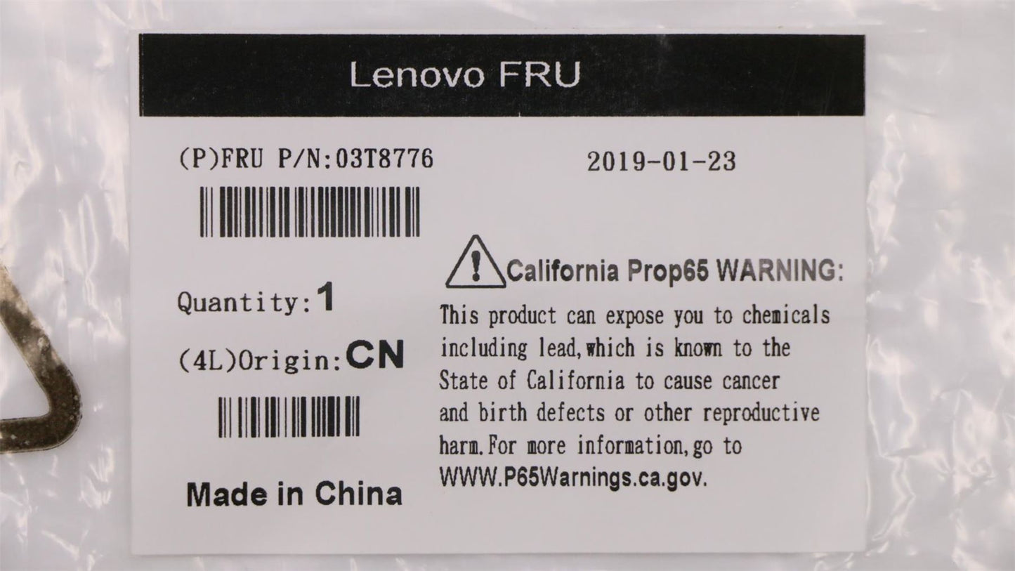 Lenovo 03T8776 Rear bottom card retain