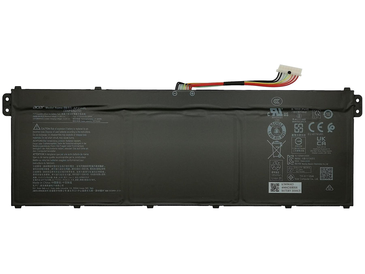 Acer Chromebook A315-24P A317-55P A517-58M C734 C734T C934 Battery KT.0030G.025