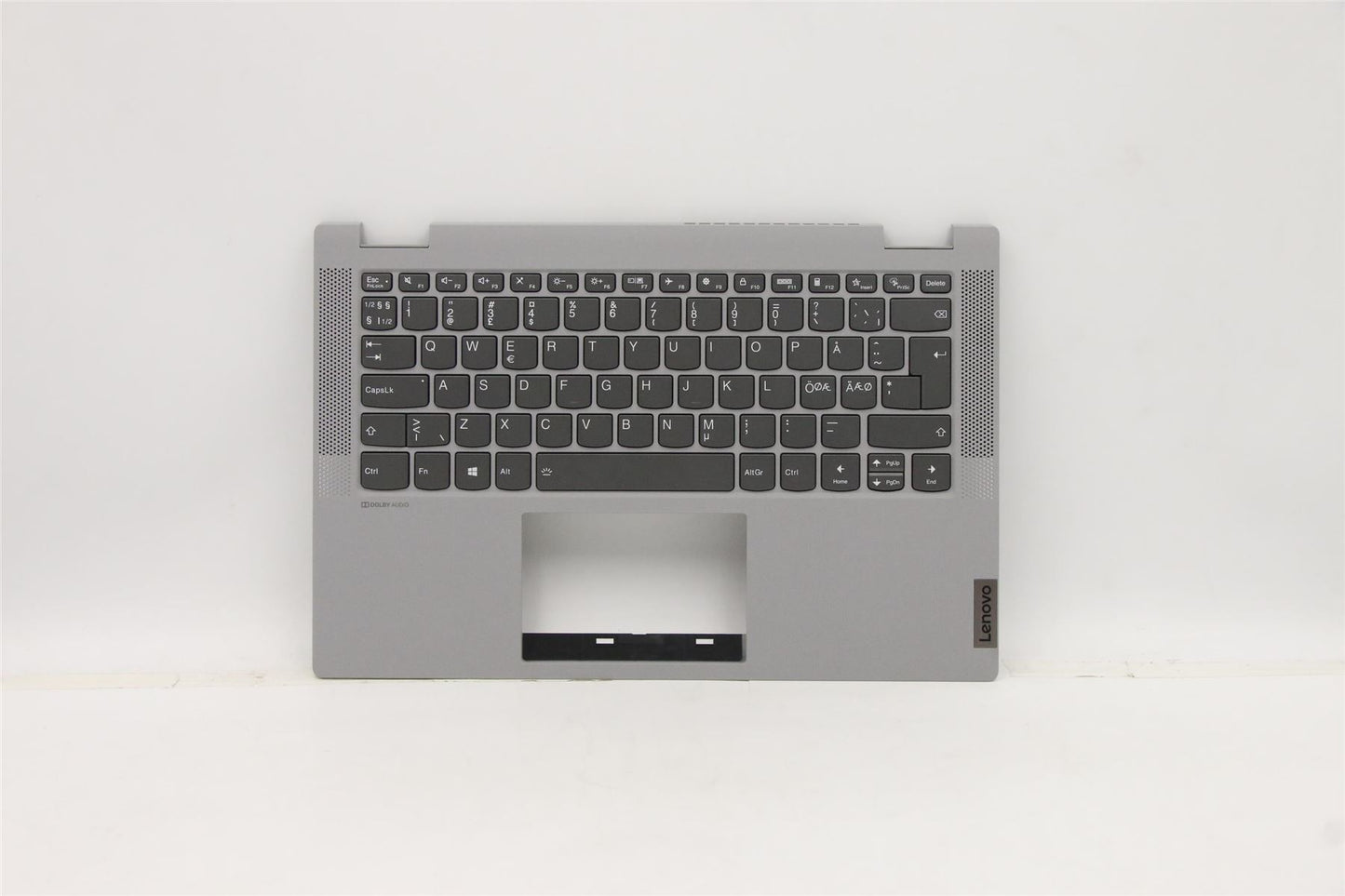 Lenovo IdeaPad 5-14ALC05 Palmrest Cover Keyboard Nordic Grey 5CB1C19342