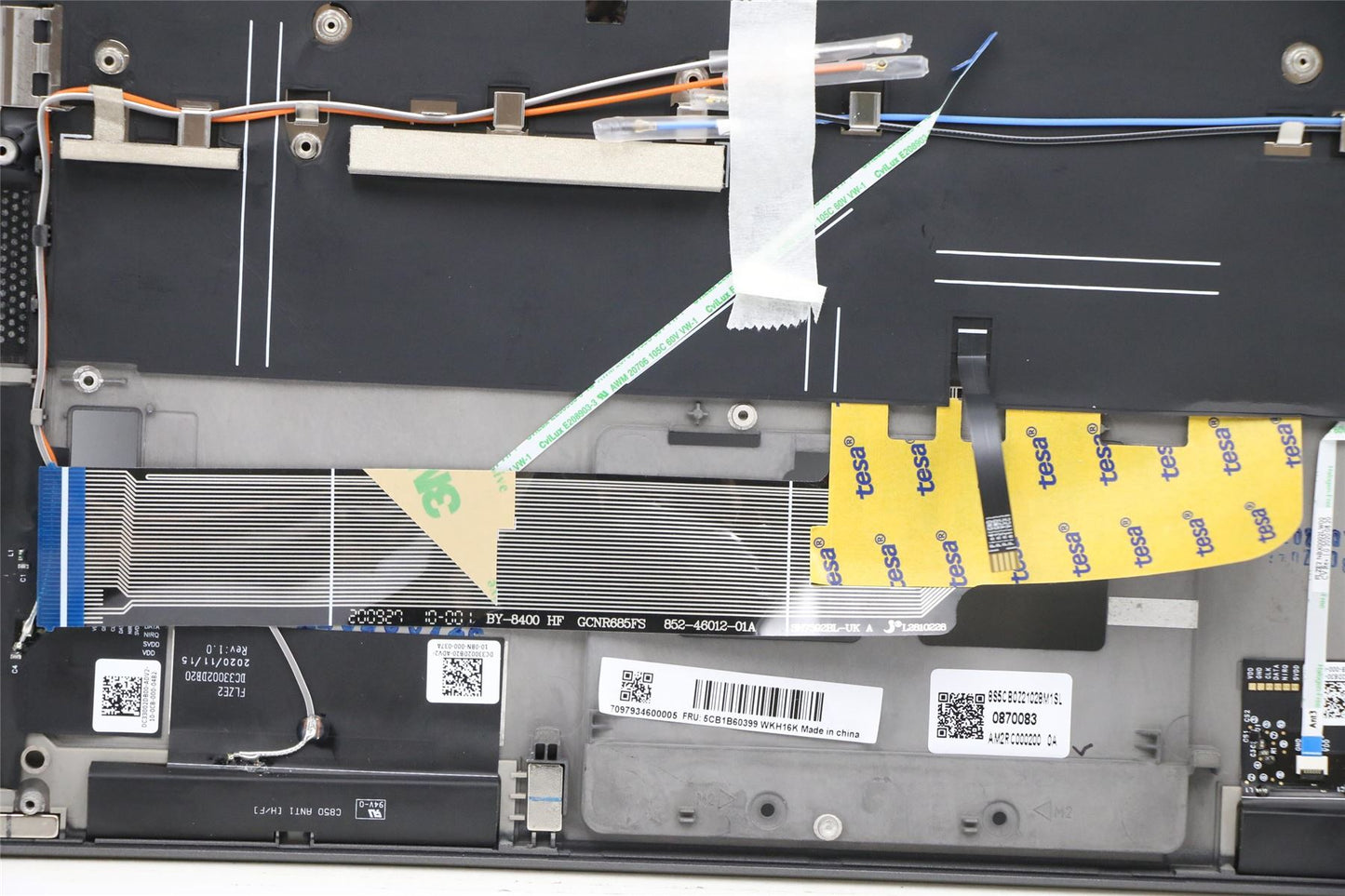 Lenovo Upper Case ASM_FRA C 81XE BLKB 5CB1B60399