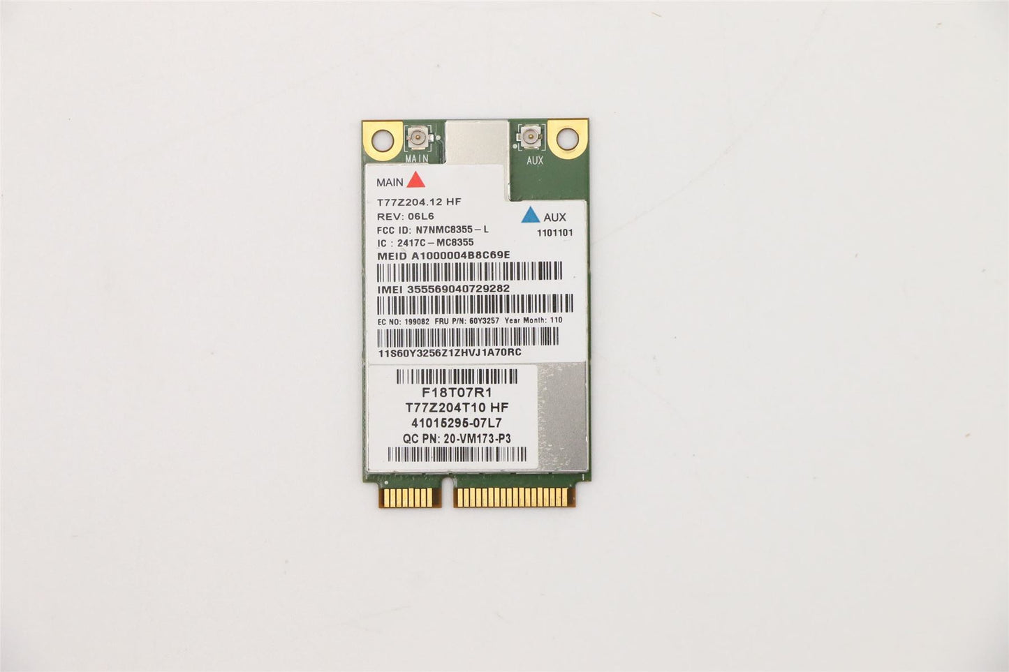 Lenovo Wireless,WWAN,SIE,Gobi3 7 FMC 60Y3257