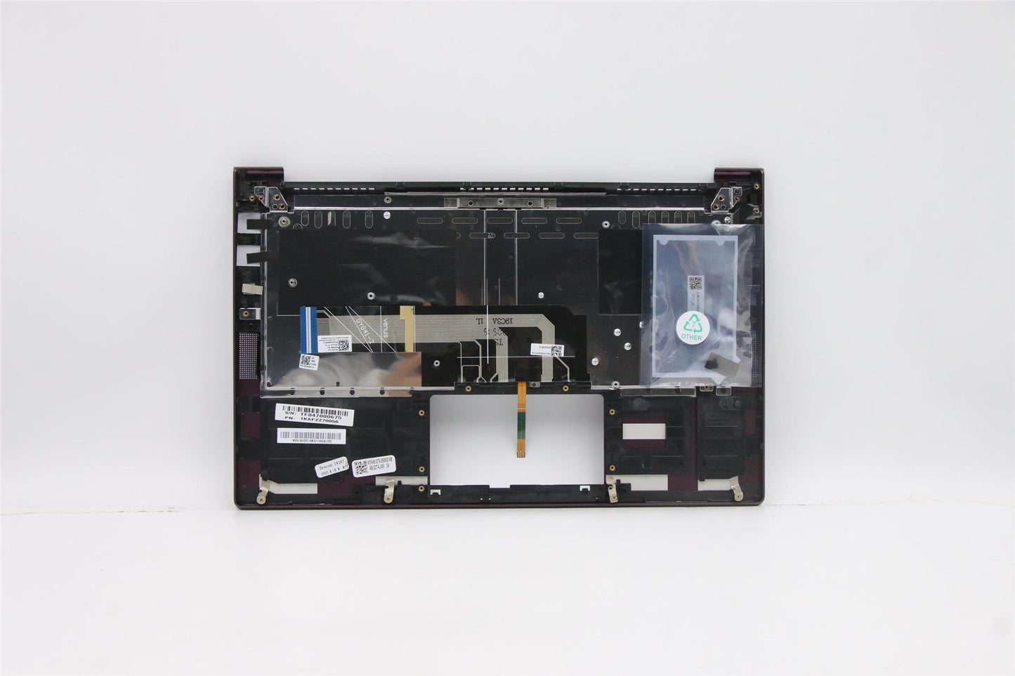 Lenovo IdeaPad 7 14ARE05 Keyboard Palmrest Top Cover Russian Orchid 5CB0Z32188