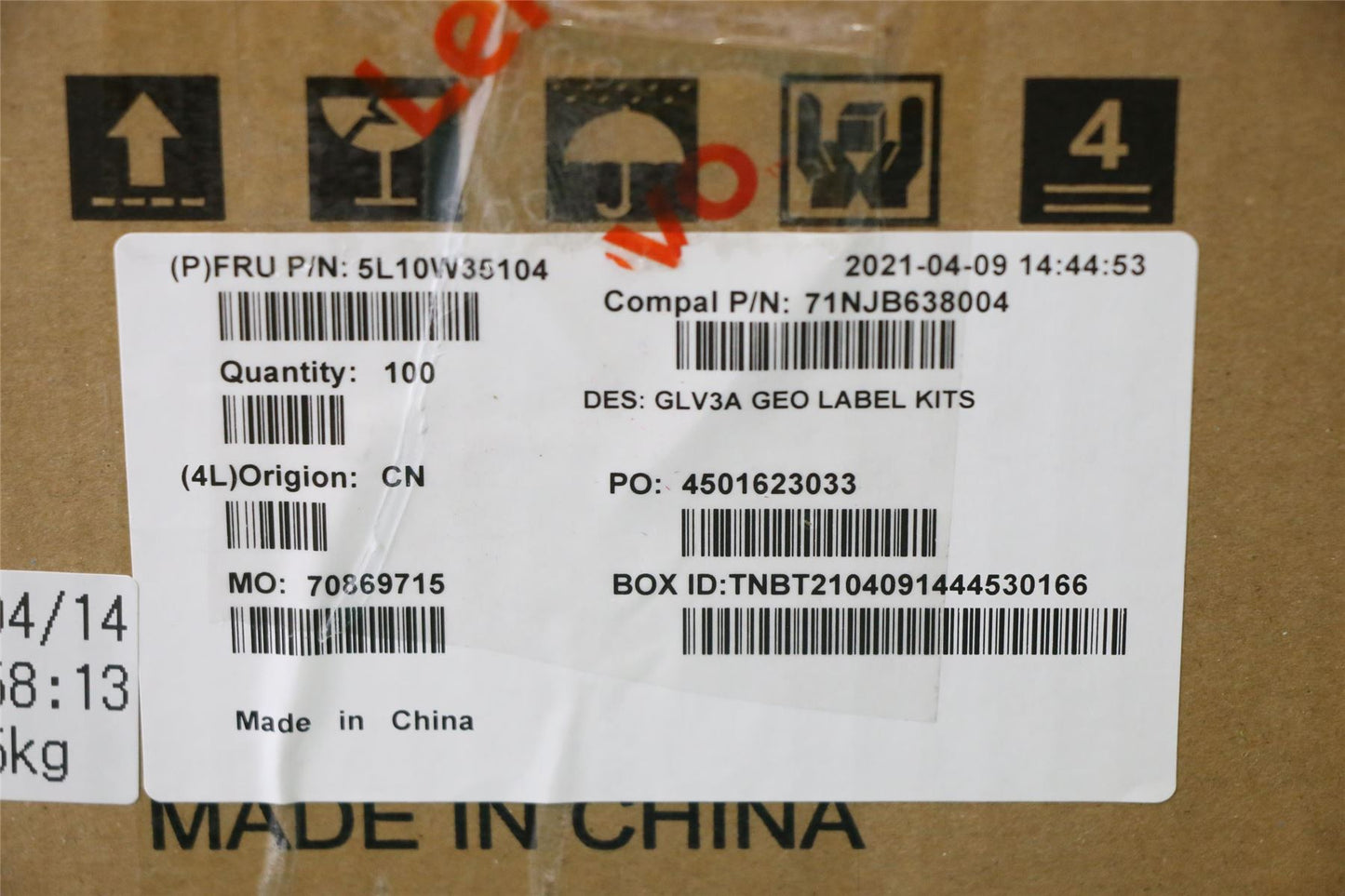 Lenovo Thinkbook 14 G3 ACL 15 G3 ACL Screw Screws Set Kit 5L10W35104