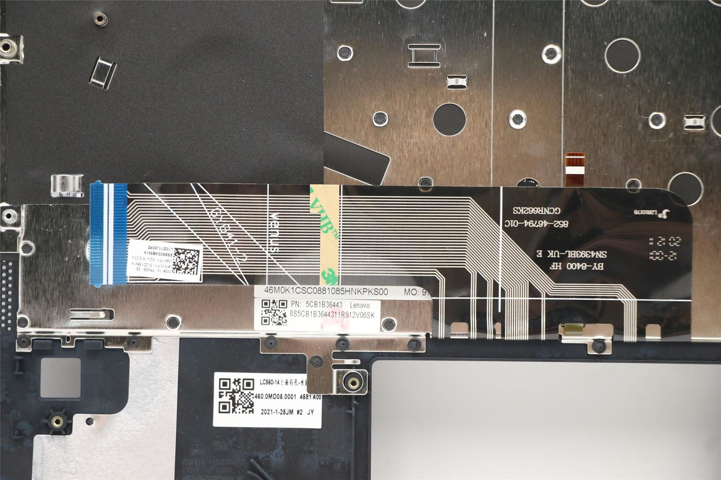 Lenovo Upper Case ASM_GER W 82HS AB 5CB1B36443