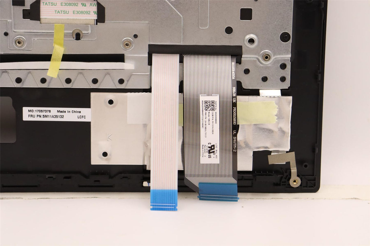 Lenovo MECH_ASM KBD BUL BL(Pri) Pat FPR UK BK 5M11A35132