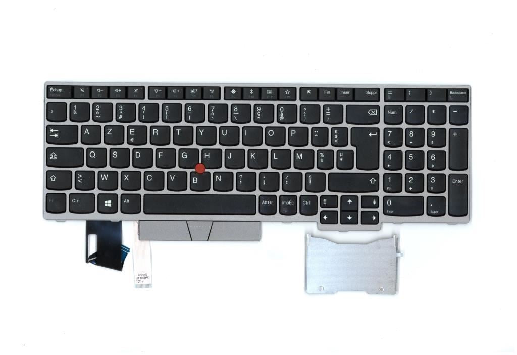 Lenovo ThinkPad E580 E590 Keyboard French Silver 01YN711