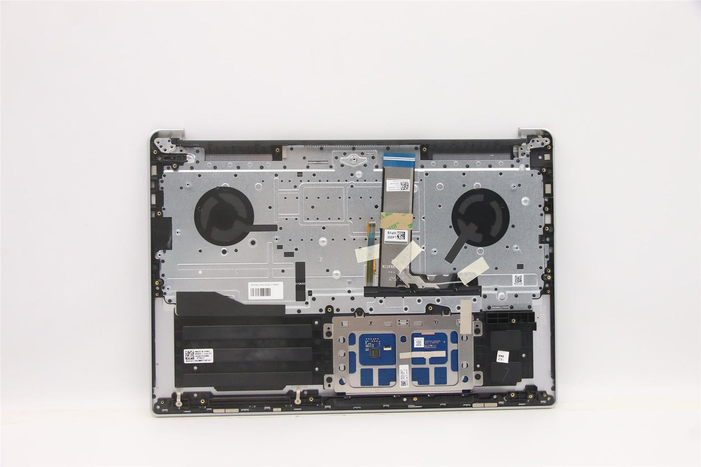 Lenovo Pro 5 Pro-16ACH6 Keyboard Palmrest Top Cover Hungarian Silver 5CB1C74947