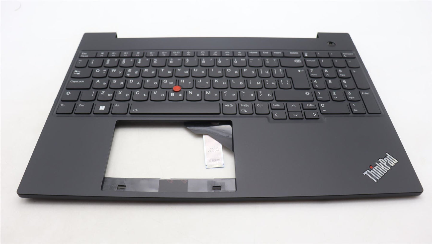 Lenovo ThinkPad E16 Gen 1 Keyboard Palmrest Top Cover Bulgarian Black 5M11J05745