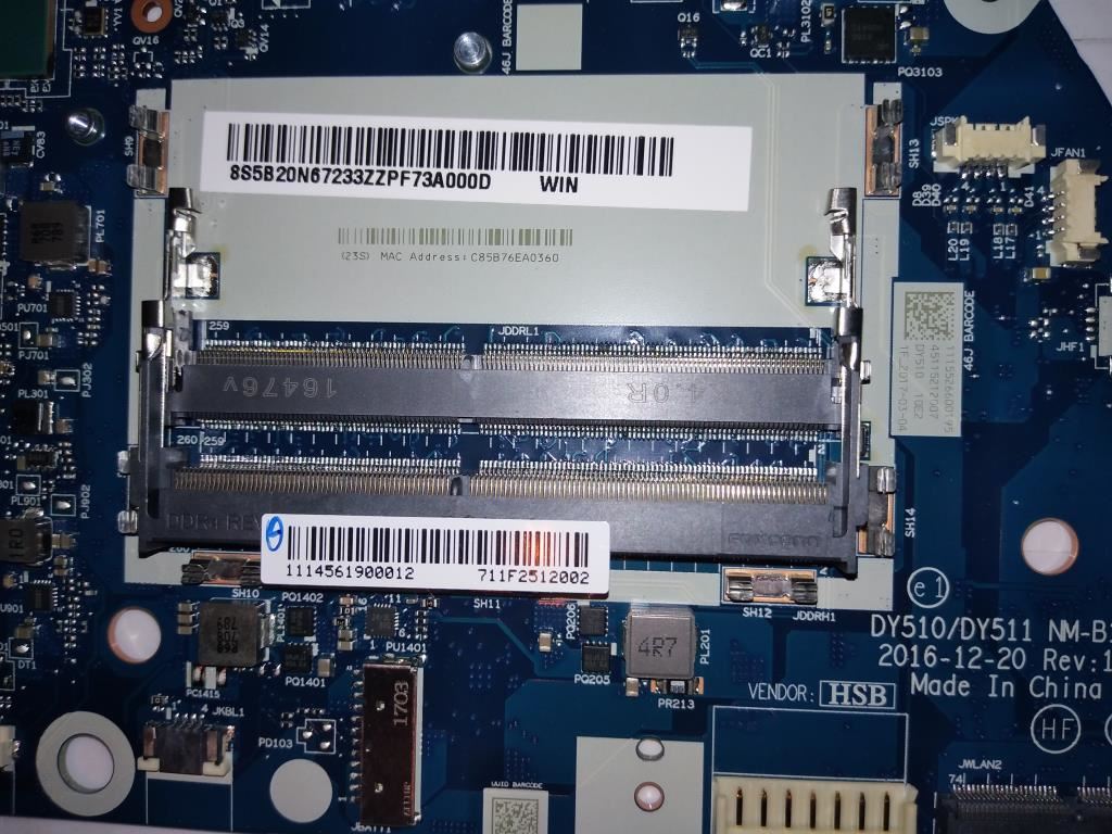 Lenovo Legion Y720-15IKB Motherboard Mainboard 5B20N67233