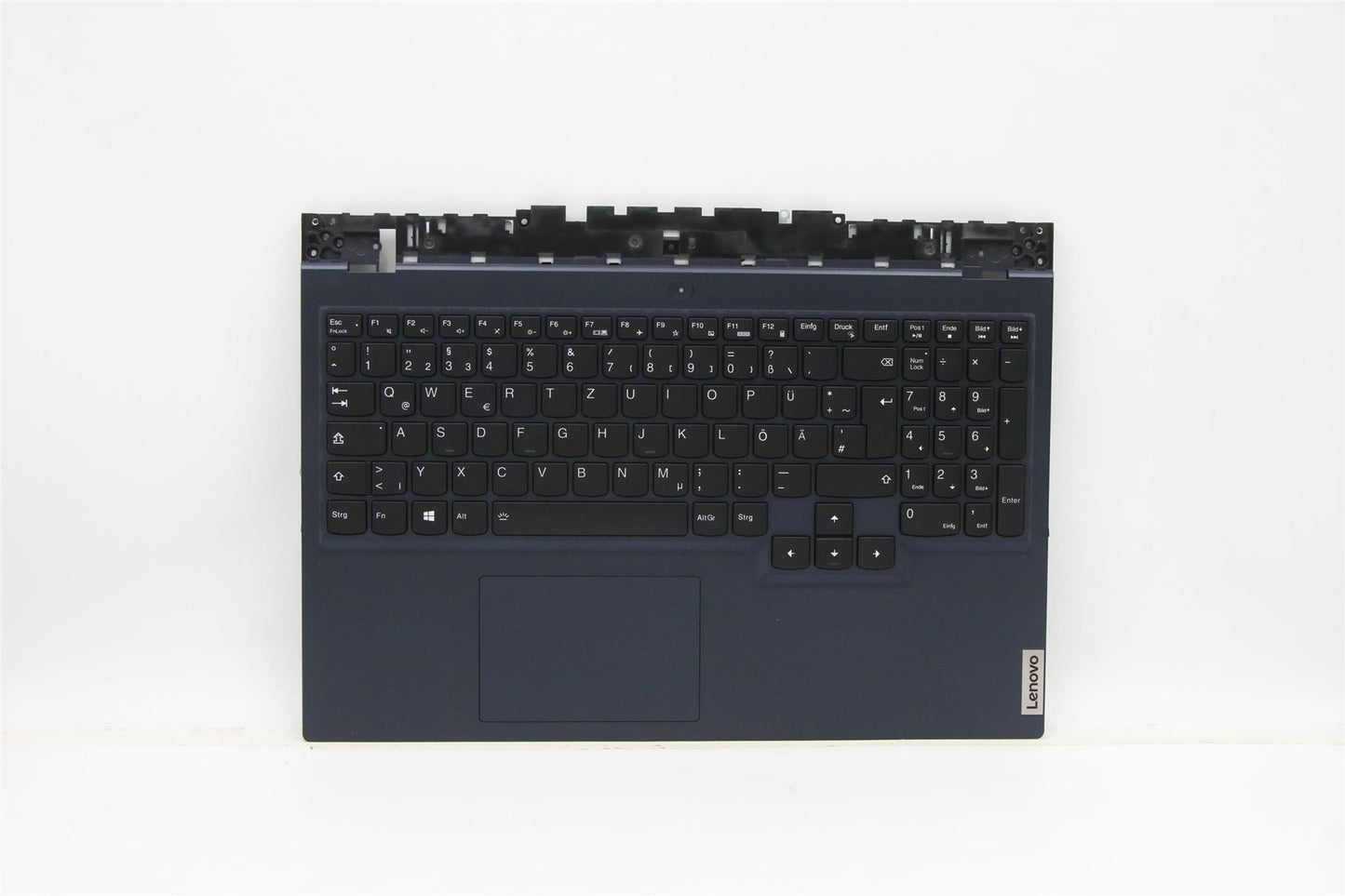 Lenovo Legion 5-15ACH6H Palmrest Touchpad Cover Keyboard German Blue 5CB1C74812