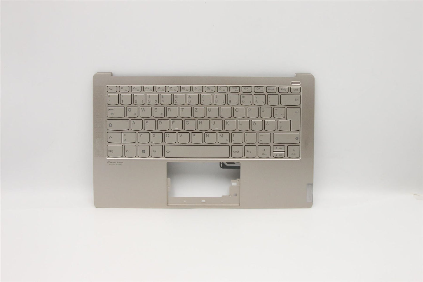 Lenovo Yoga S940-14IIL Keyboard Palmrest Top Cover German Mica 5CB0W43513