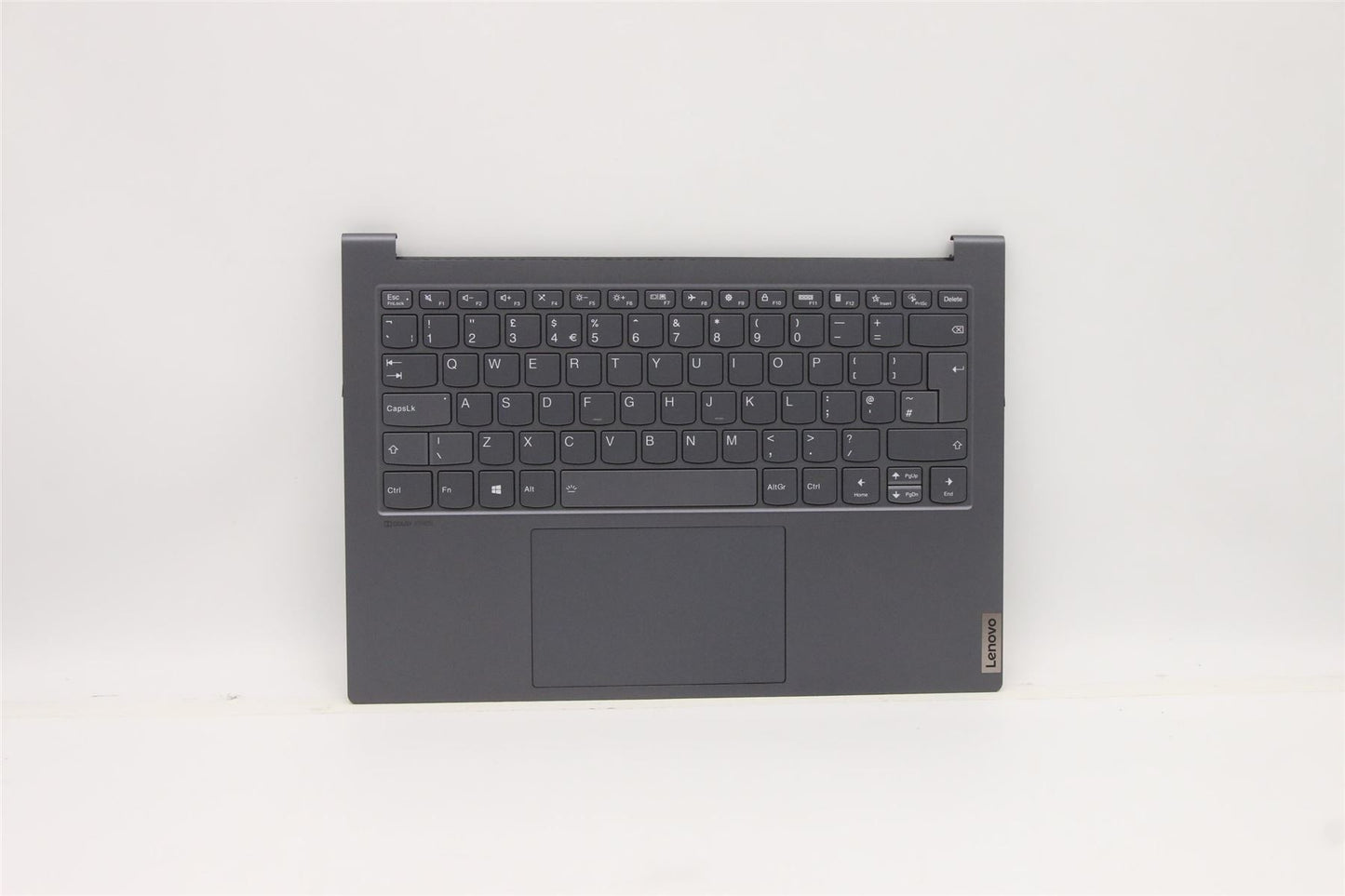 Lenovo Yoga 7 Pro-14IHU5 Keyboard Palmrest Top Cover UK Grey 5CB1C19281
