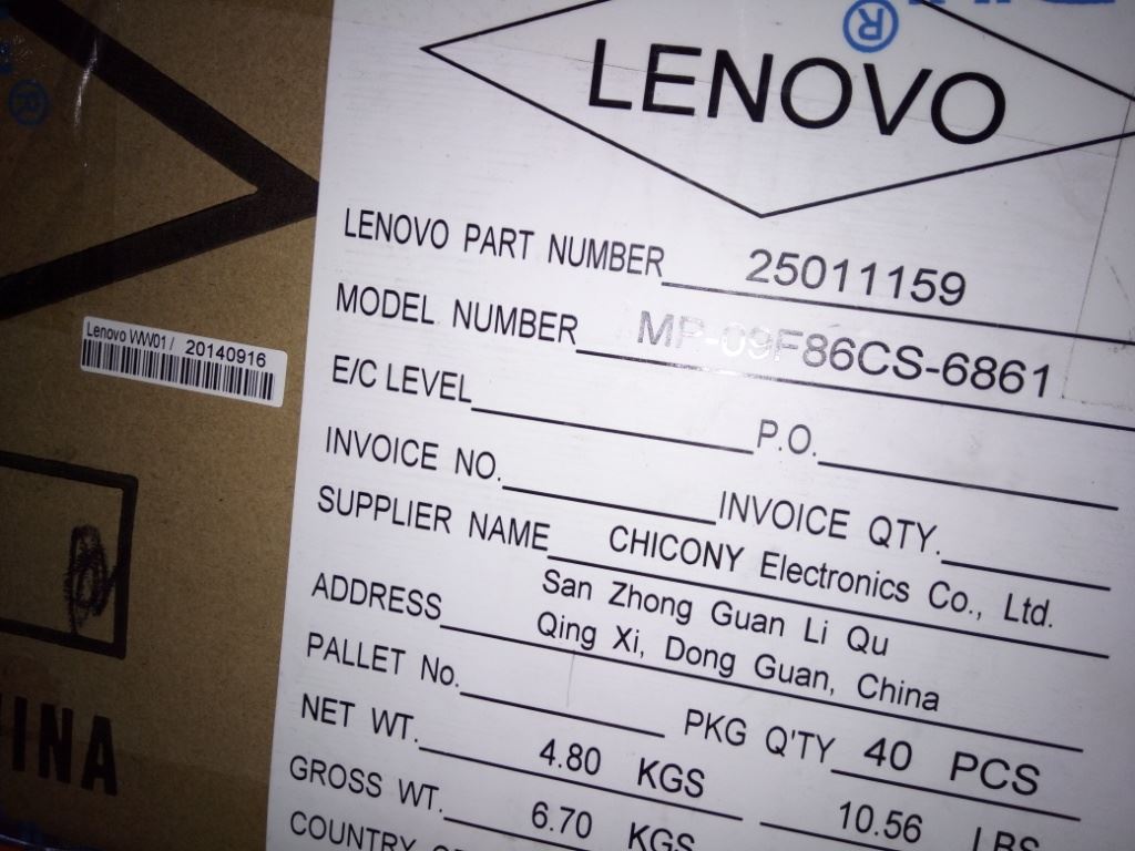 Lenovo CCY N4T CZH-SLK 102KEY ORGBLA KBD Czech Slovak Keyboard 25011159