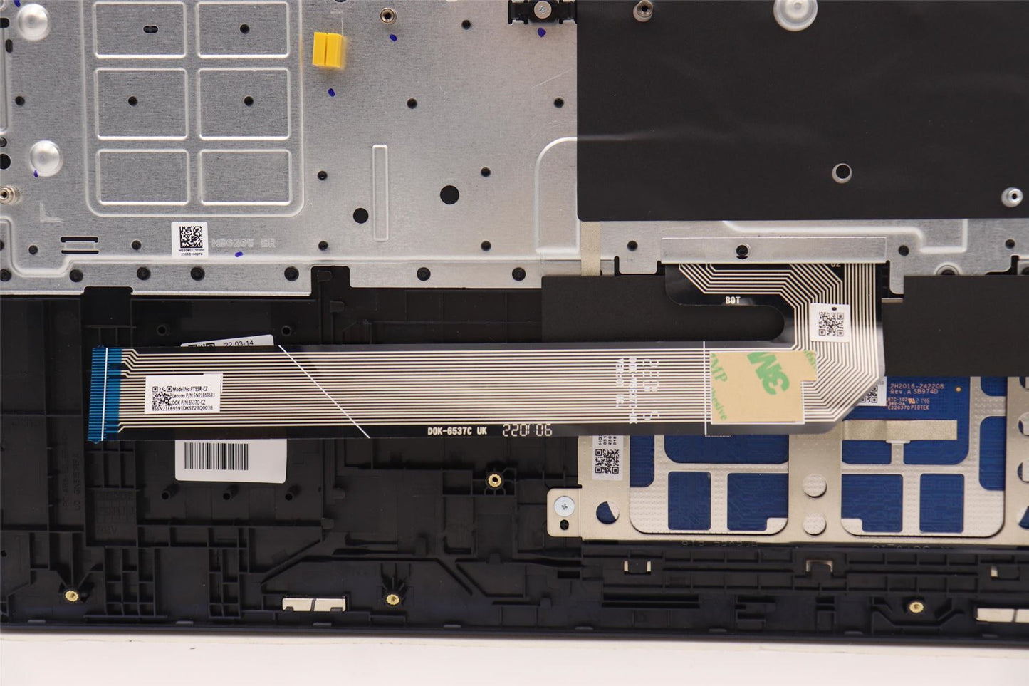 Lenovo Flex IP 3 15IJL7 Palmrest Cover Touchpad Keyboard Czech 5CB1H24783