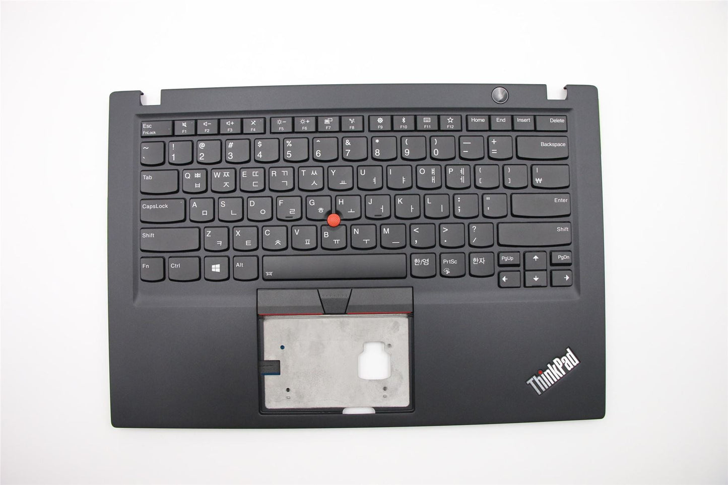 Lenovo ThinkPad T490s Keyboard Palmrest Top Cover Korean Black Backlit 02HM221