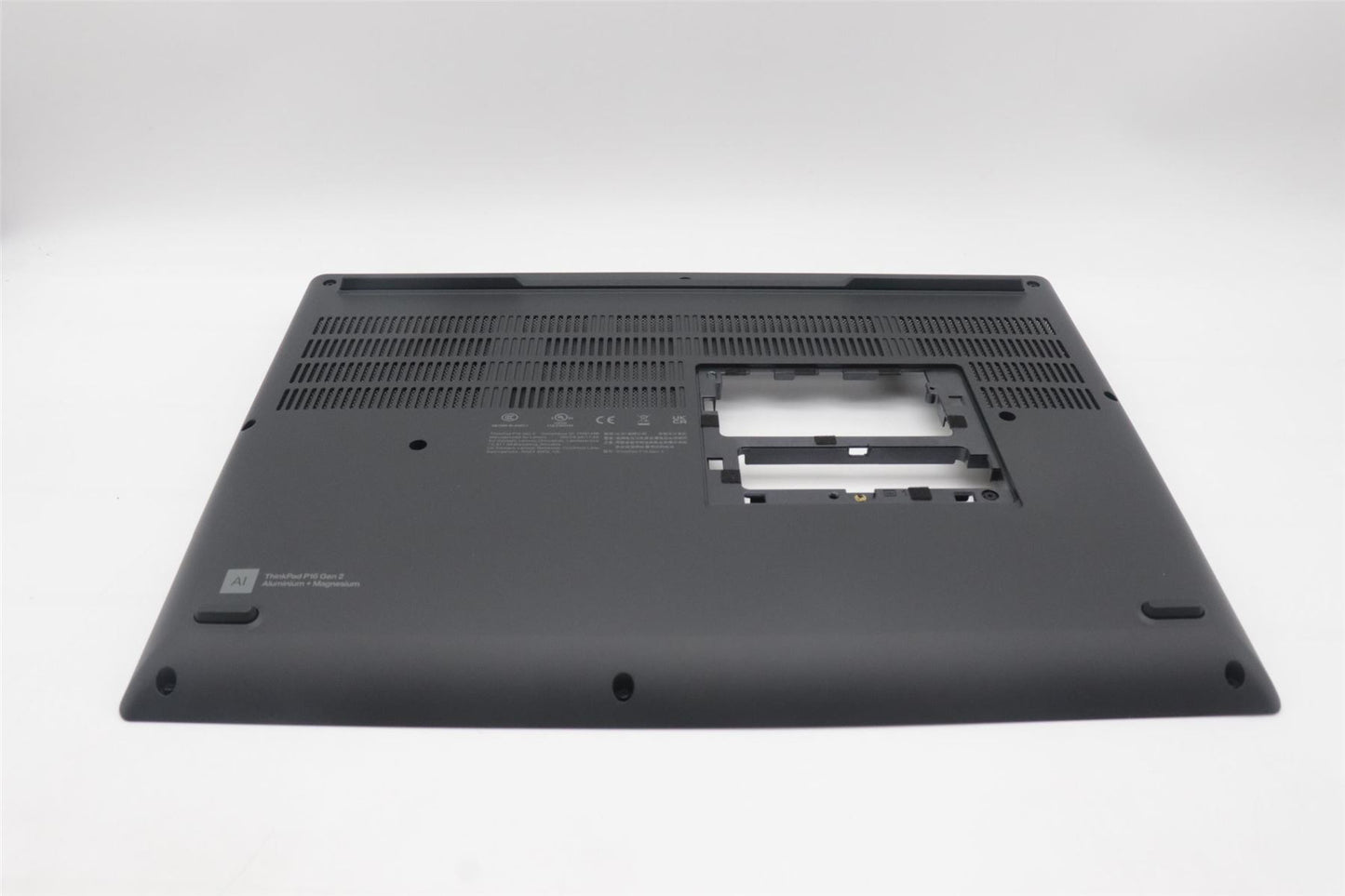 Lenovo ThinkPad P16 Gen 2 Bottom Base Lower Chassis Cover Black 5CB1L57865