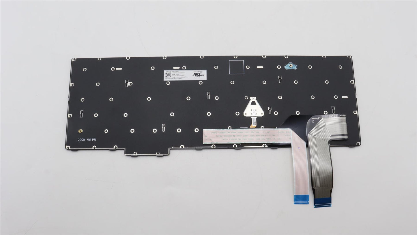 Lenovo ThinkPad P16s 1 L15 3 T16 1 Keyboard UK Black 5N21D93821