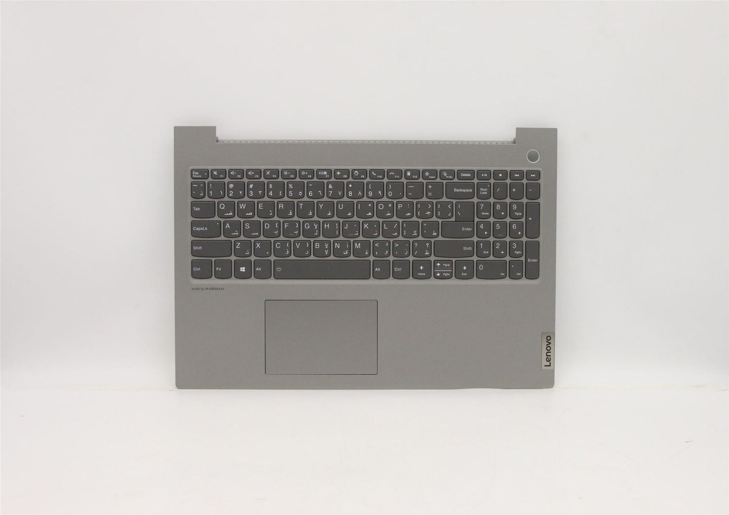 Lenovo 15p IMH Palmrest Cover Touchpad Keyboard Arabic Mineral Grey 5CB1B07608