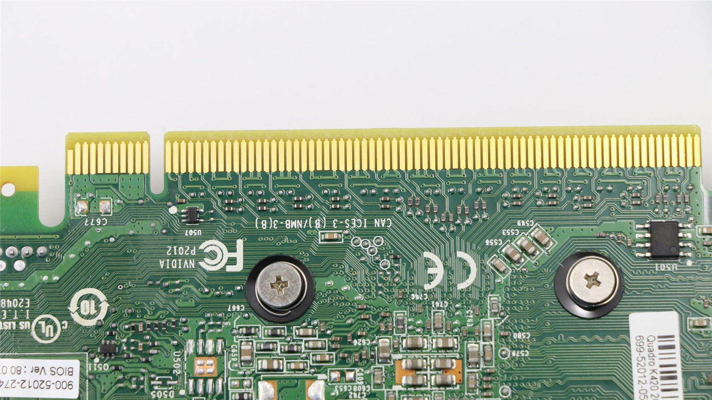 Lenovo 00PC599 VIDEO_CARD NV Quadro K420 2G DVI/DP LP