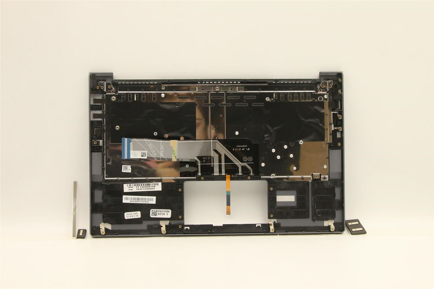 Lenovo IdeaPad 7 14ITL05 Keyboard Palmrest Top Cover Arabic Grey 5CB1B02807