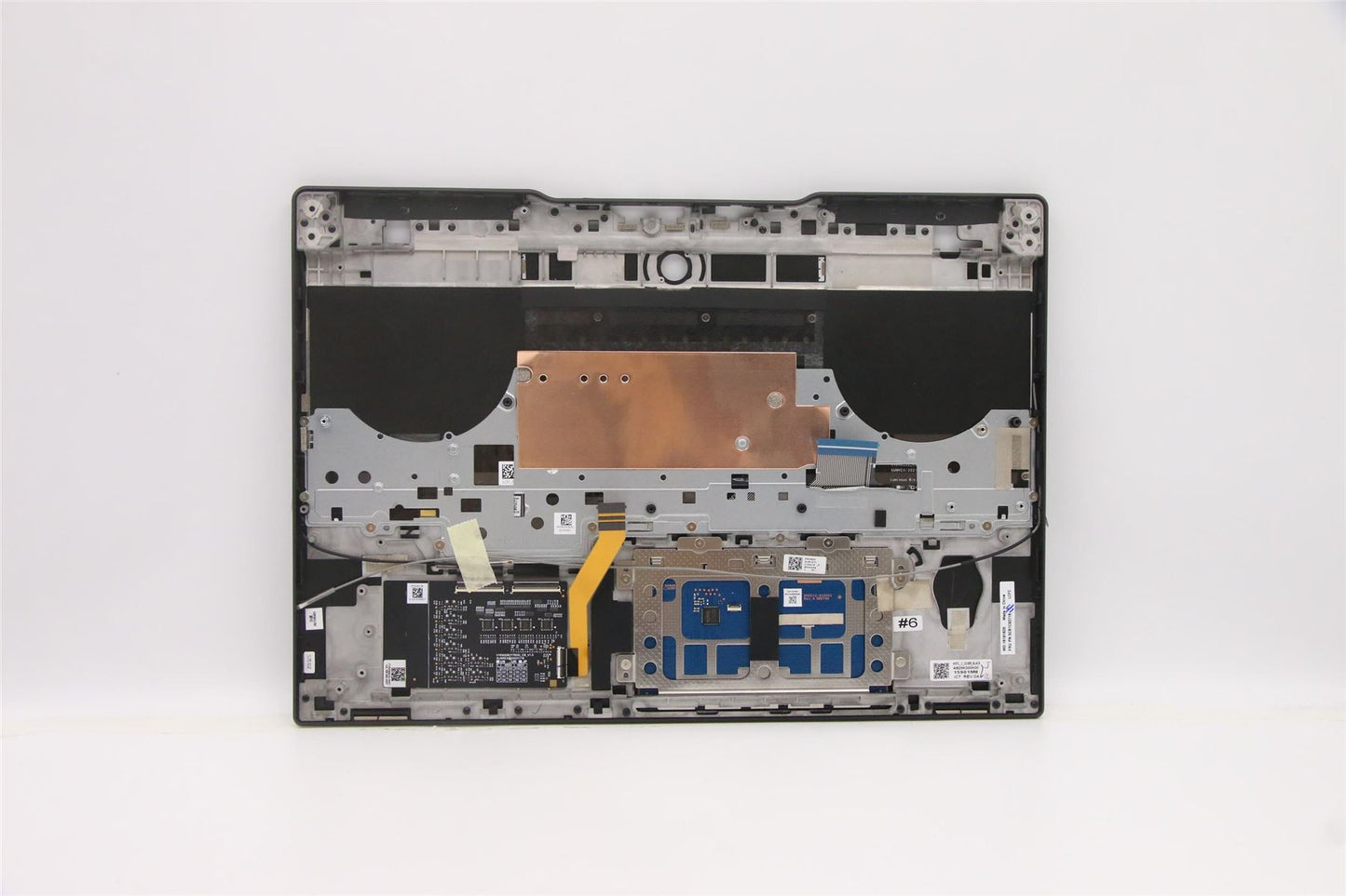 Lenovo S7 15ACH6 Palmrest Cover Touchpad Keyboard Hungarian Black 5CB1C93718