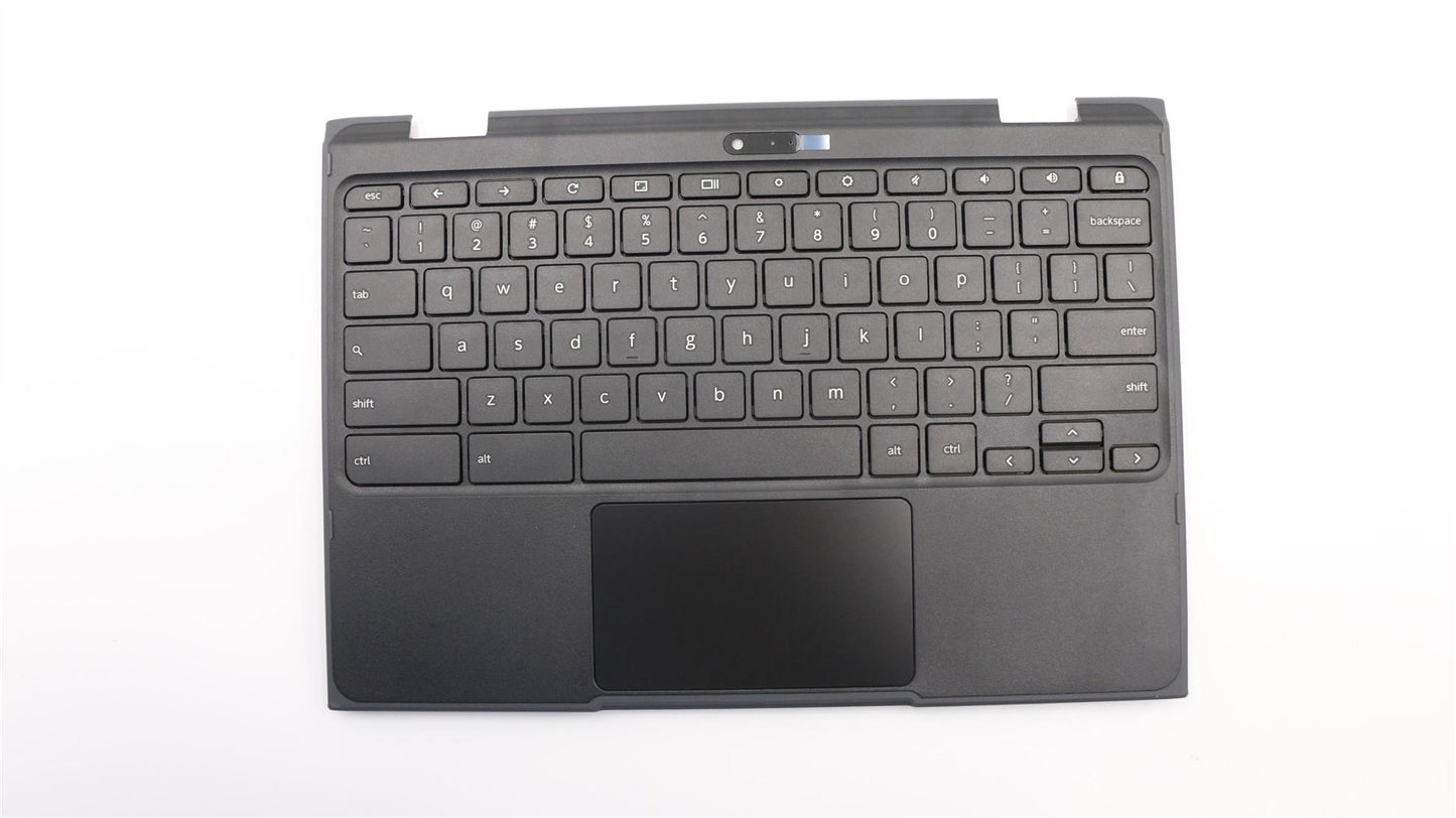 Lenovo Chromebook 500e Keyboard Palmrest Top Cover US Black 5CB0Q79737