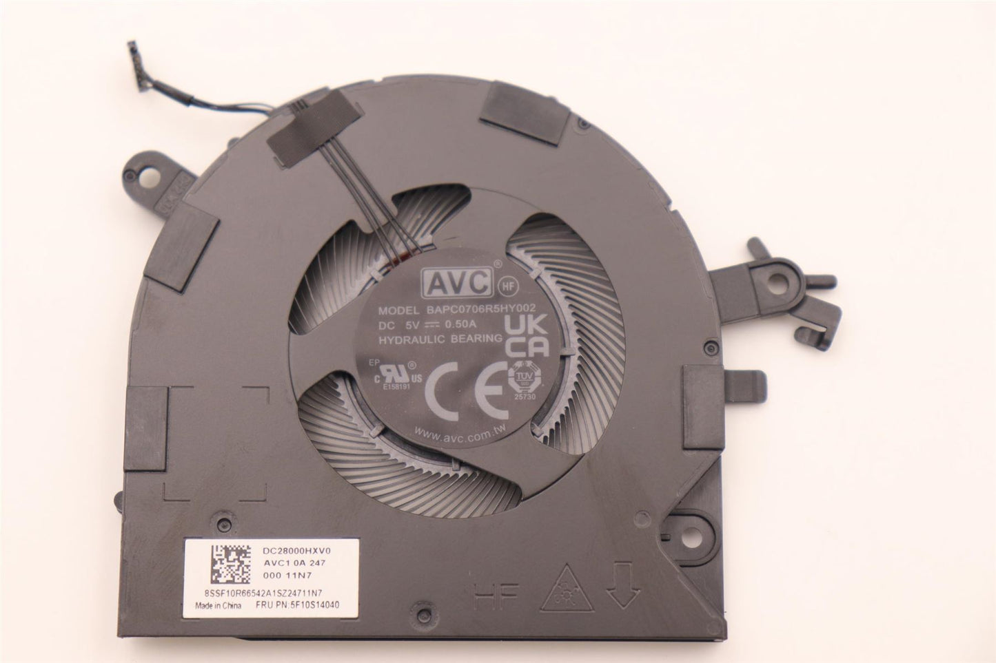 Lenovo 7 X 14IAH7 7 14IAH7 Cooling Fan 5F10S14041