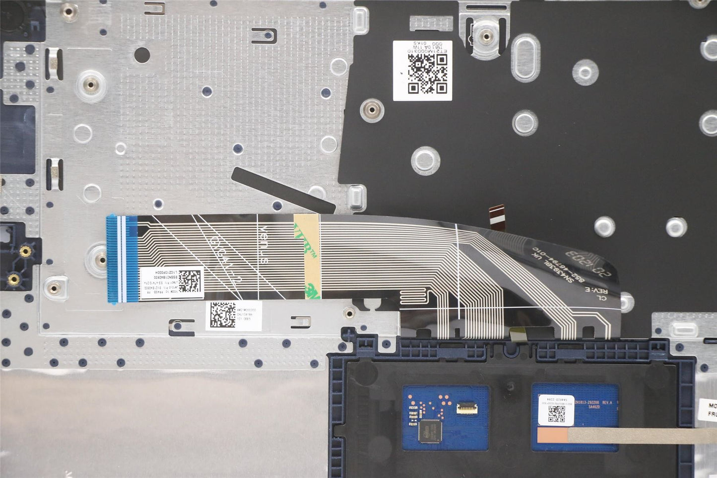 Lenovo IdeaPad 3-14ALC6 Palmrest Touchpad Cover Keyboard French Blue 5CB1B97685