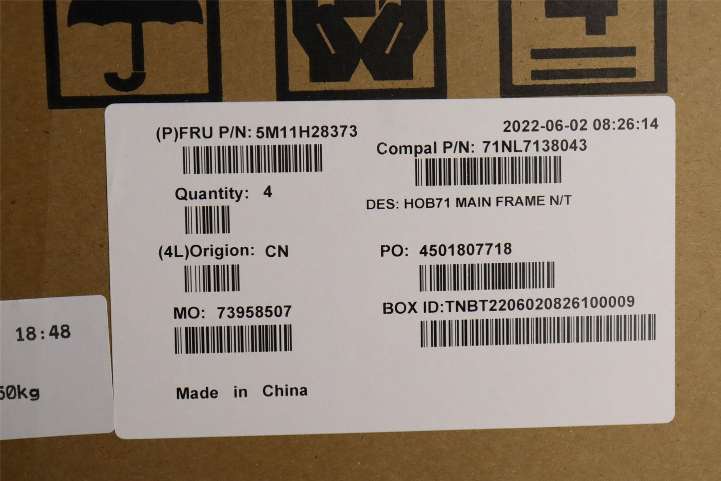 Lenovo IdeaCentre 5 27IAH7 Main Frame Assembly 5M11H28373