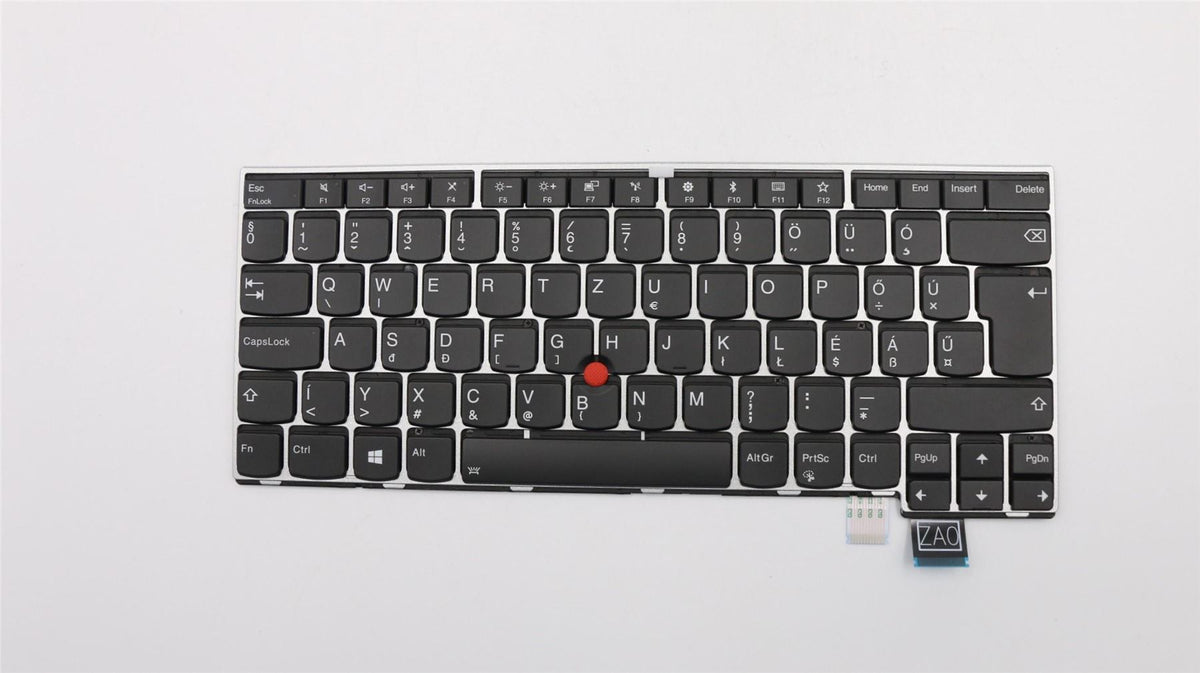 Lenovo ThinkPad 13 Gen 2 keyboard Hungarian Silver Backlit 01EN861 01EN902