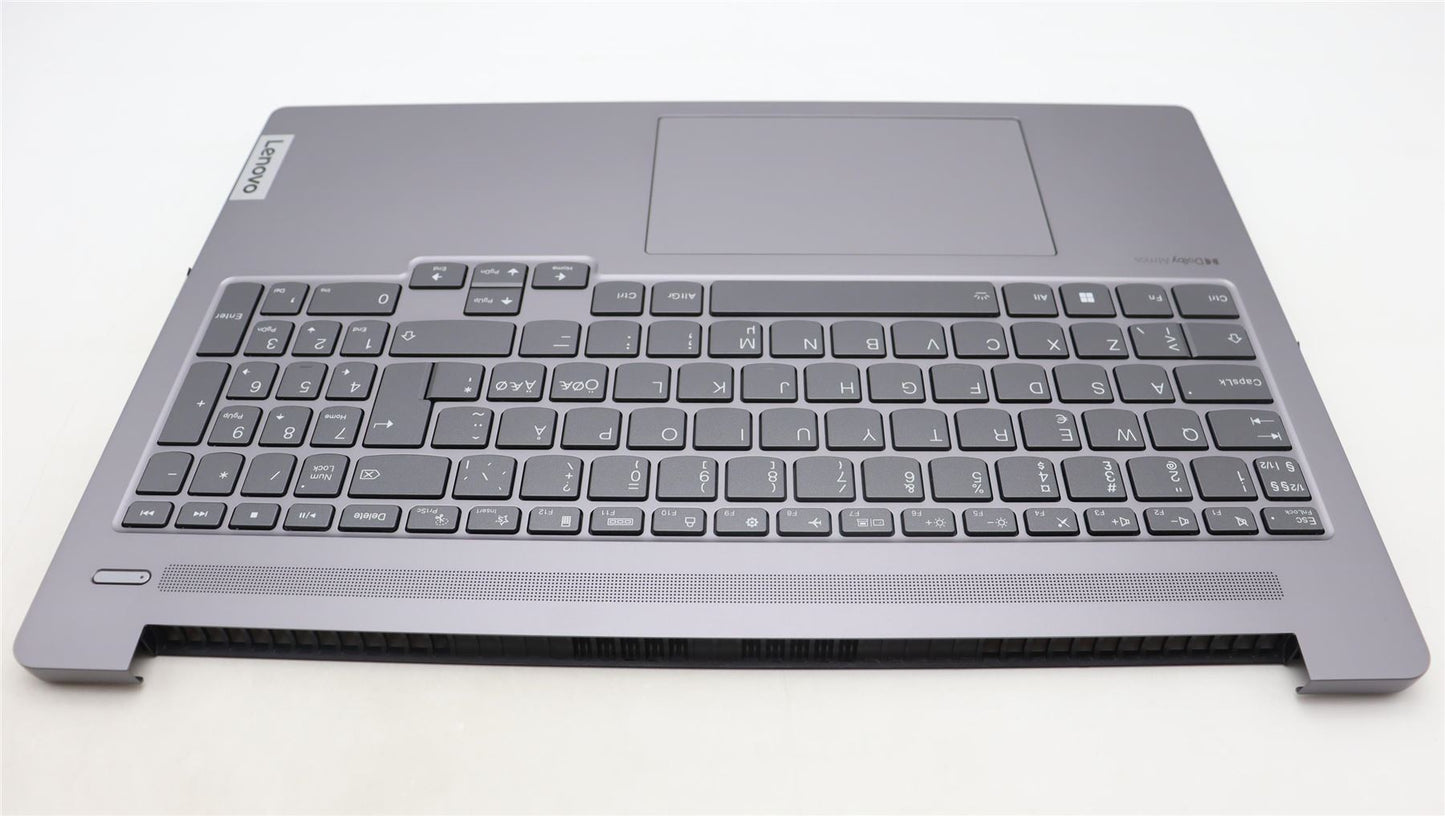 Lenovo IdeaPad 5 16APH8 Palmrest Cover Touchpad Keyboard Nordic 5CB1L79670
