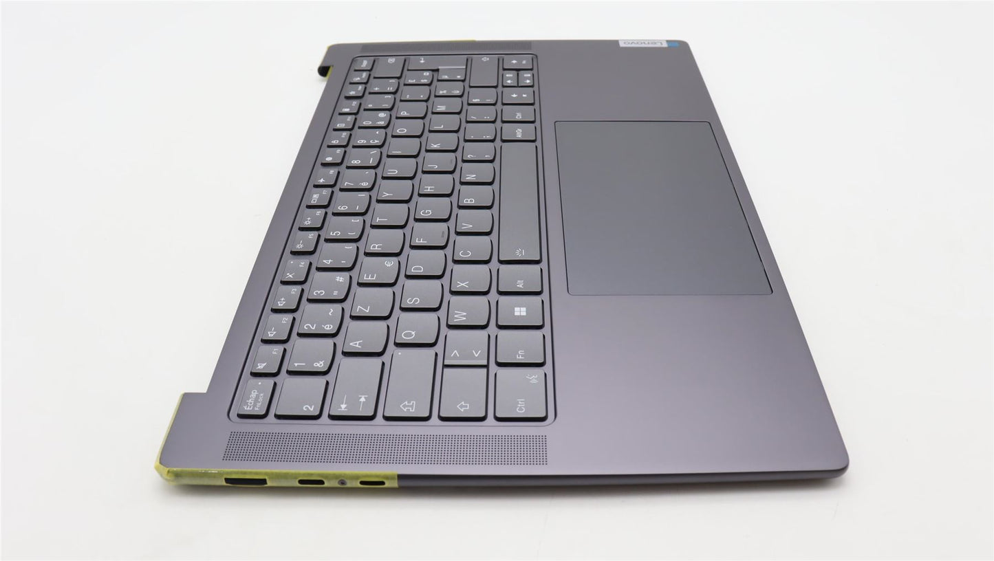 Lenovo Yoga 7 14ARP8 Palmrest Cover Touchpad Keyboard French 5CB1L50252