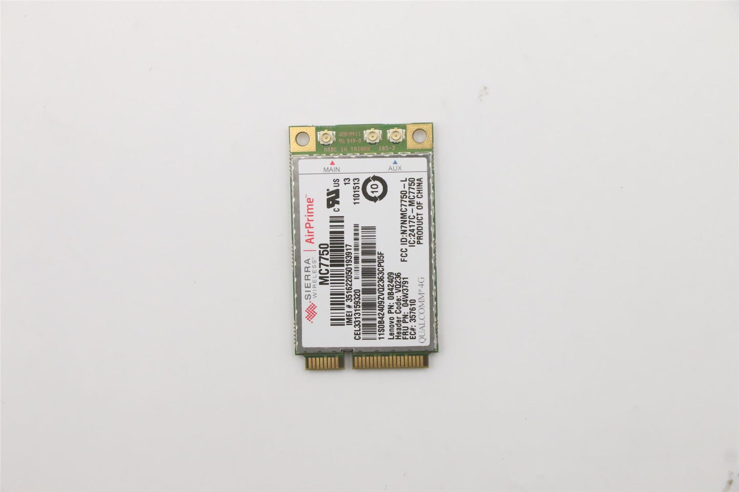 Lenovo ThinkPad GOBI 4000 Mobile Broadband #� 04W3791
