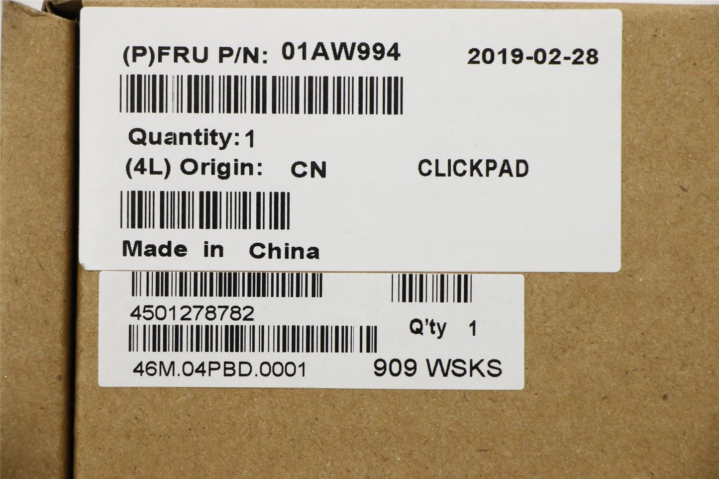 Lenovo Yoga X1 4th X1 1st Trackpad Touchpad 01AW994