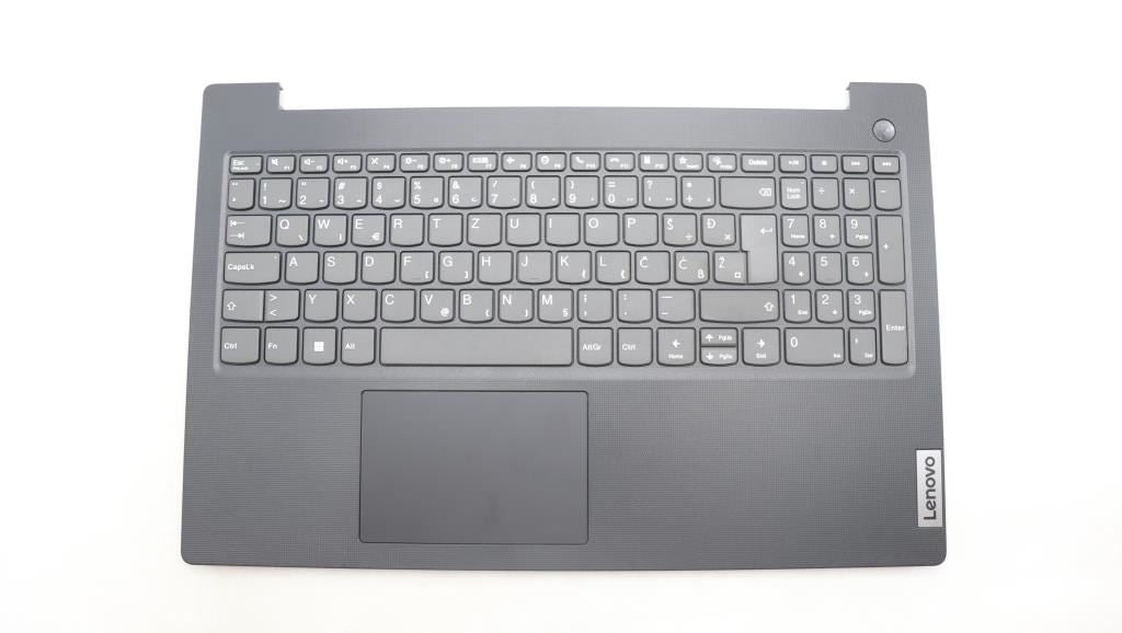 Lenovo V15 G4 IAH Palmrest Cover Keyboard Slovenian Black 5CB1M48916