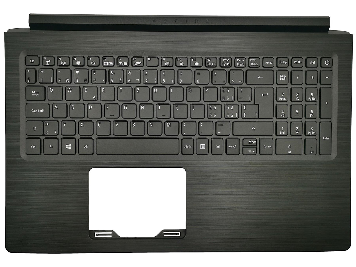 Acer Aspire A315-33 Palmrest Cover Clavier Suisse Noir 6B.GY3N2.013