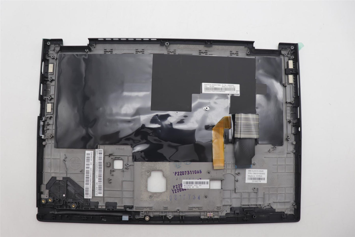 Lenovo Yoga X13 Gen 1 Palmrest Cover Keyboard Slovenian Black 5M10Y85800