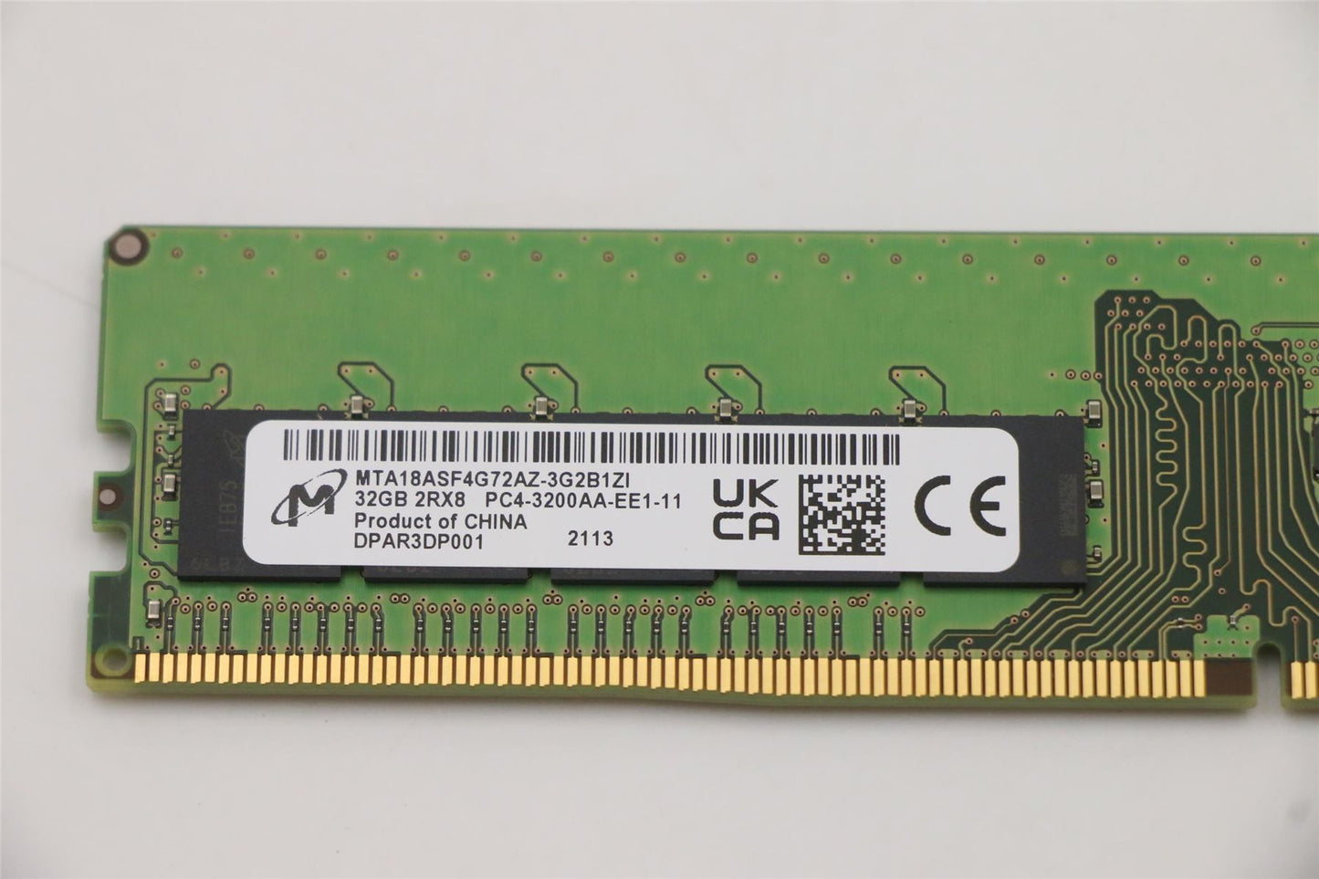 Lenovo MEMORY ECC UDIMM,32GB,DDR4,3200,Micron 5M30V06847