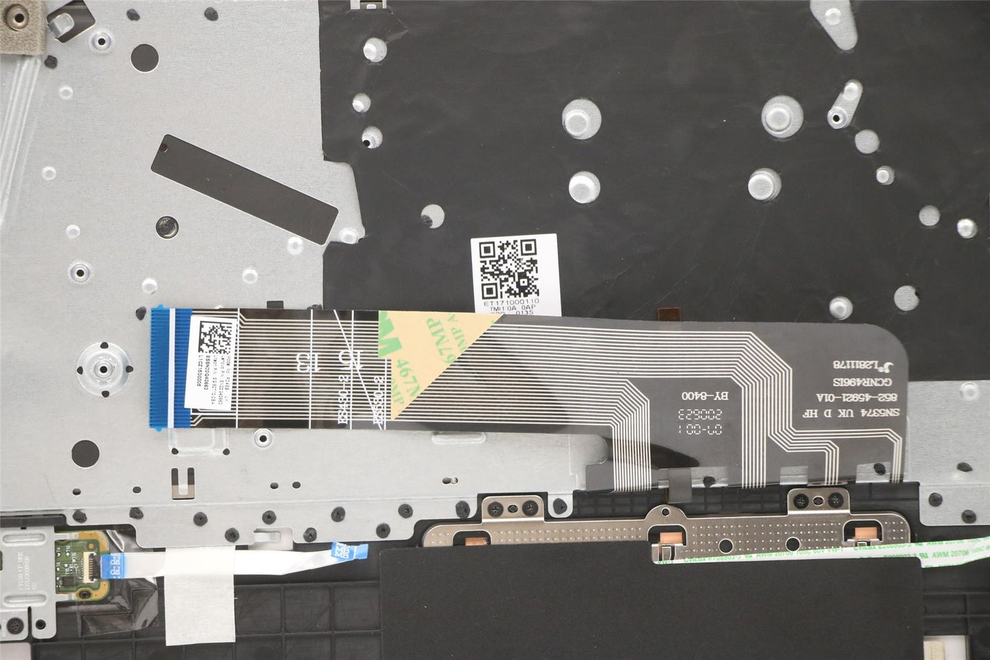 Lenovo IdeaPad 530S-14IKB Keyboard Palmrest Top Cover UK Grey 5CB0R12073