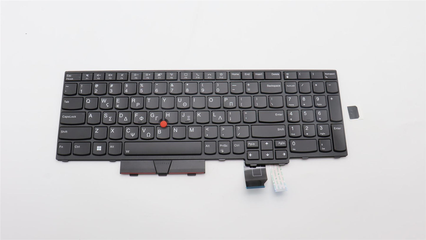Lenovo ThinkPad P17 Gen 1 Keyboard Greek Black Backlit 5M10Z54341