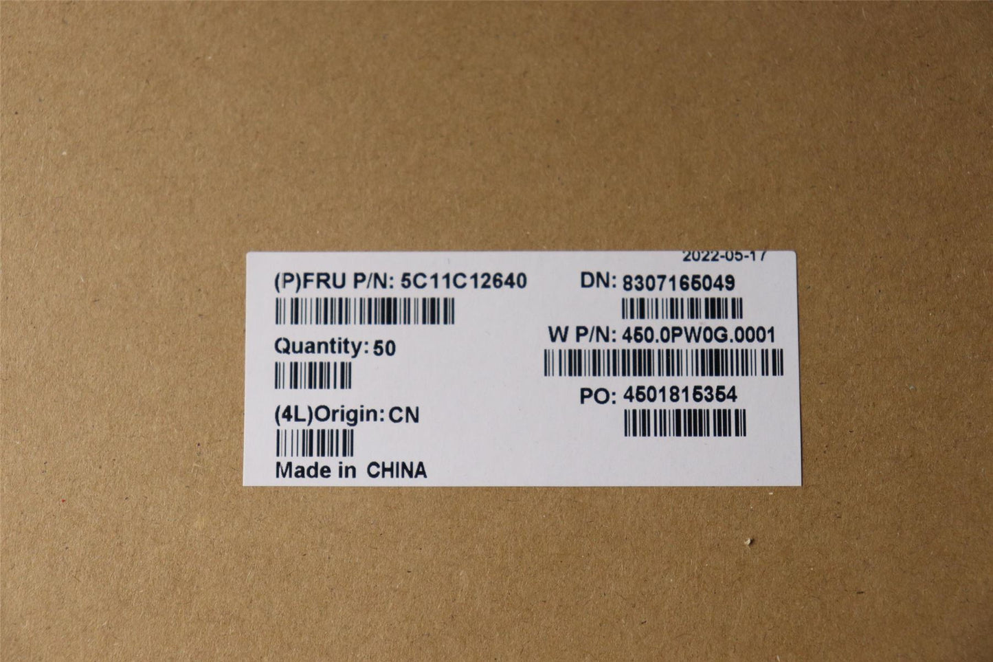 Lenovo FRU CABLE,CS EDP LCLW 2.4T WWAN 5C11C12640