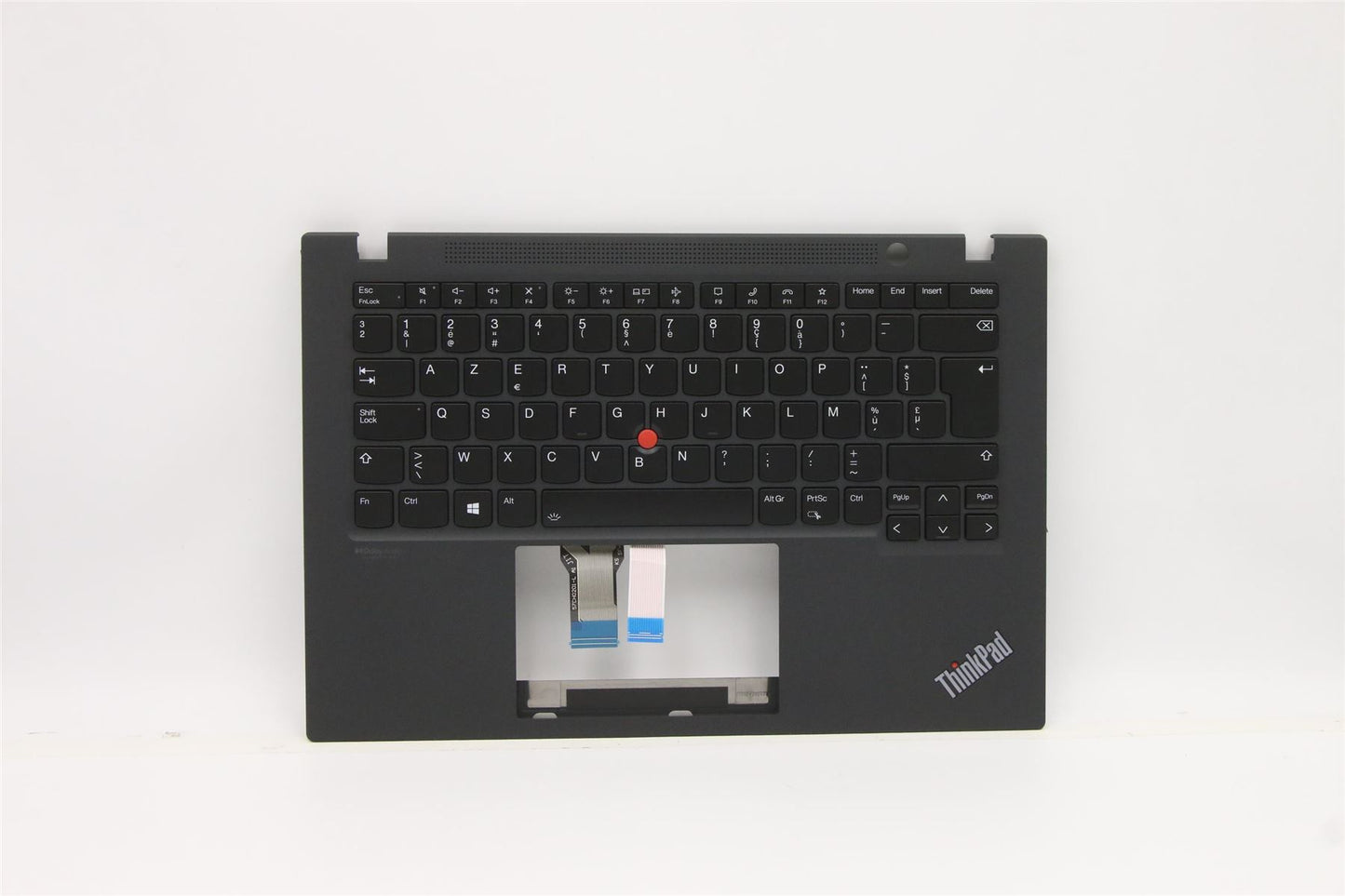 Lenovo ThinkPad T14s Gen 2 Keyboard Palmrest Top Cover Belgian Black 5M11A37202