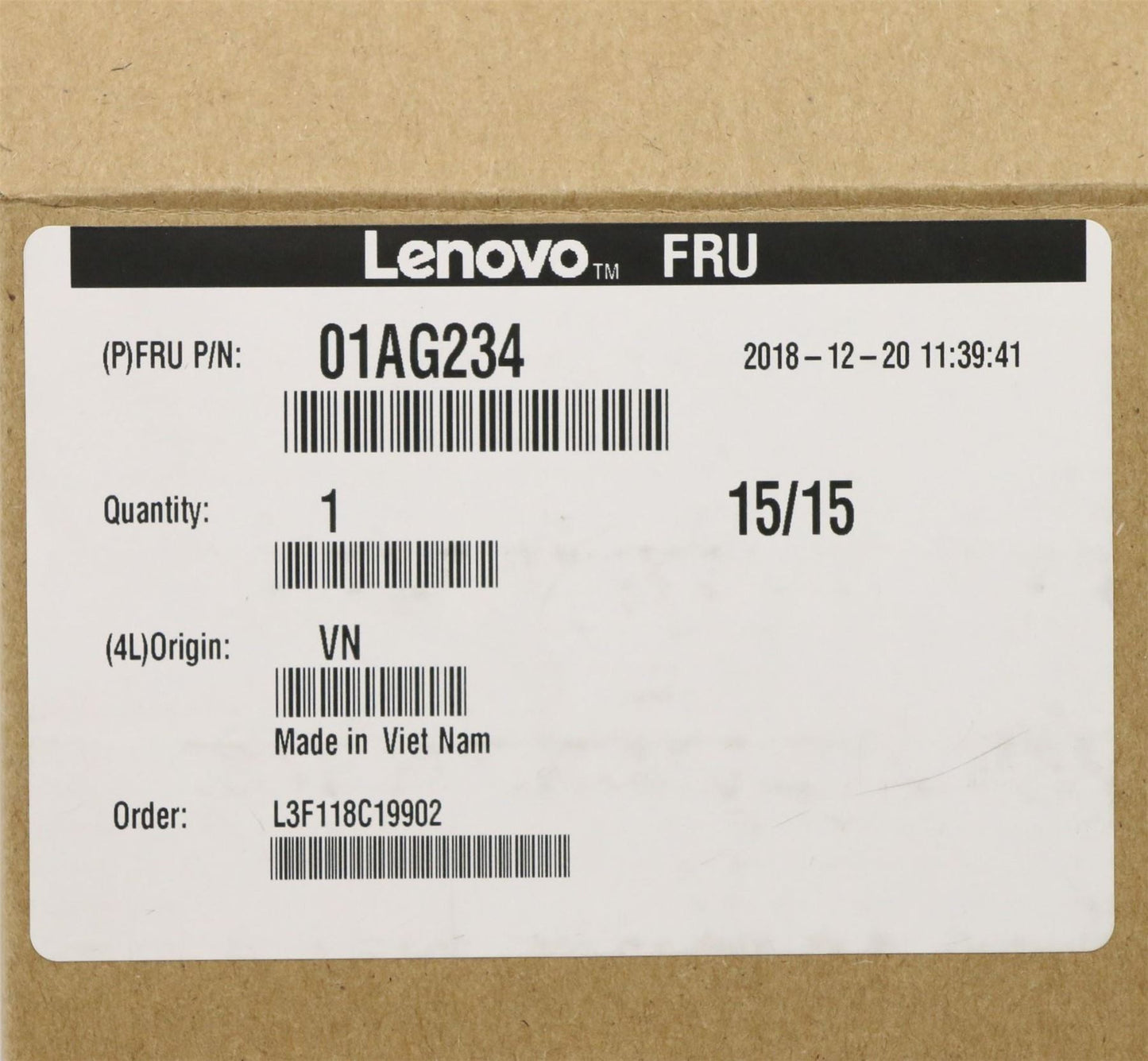 Lenovo ThinkCentre M920q M720q CPU Processor 01AG234