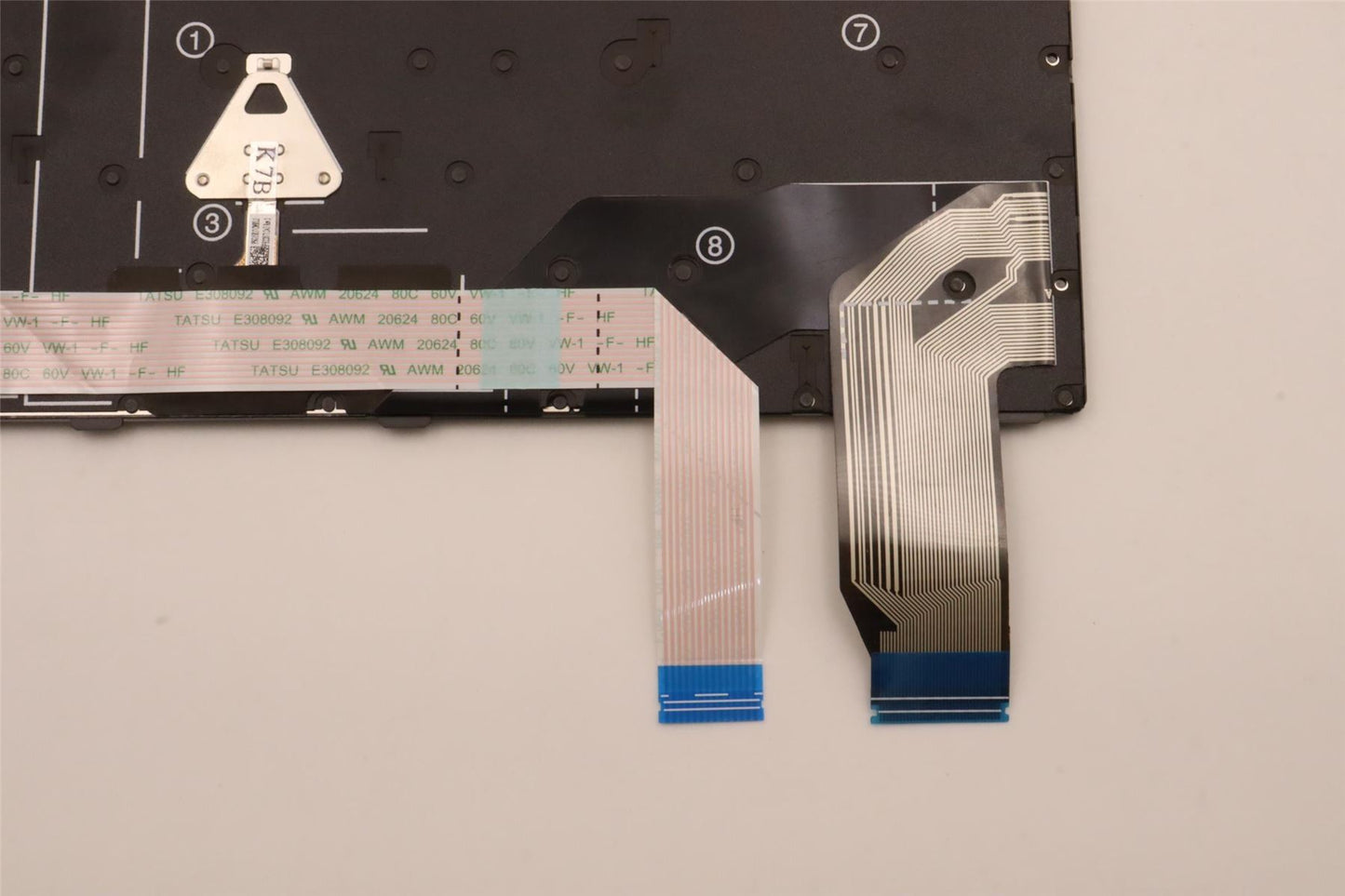 Lenovo ThinkPad X13 2 Keyboard Norwegian Black 5N21A21936